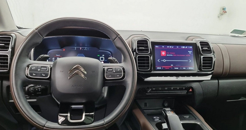 Citroen C5 Aircross cena 107900 przebieg: 92118, rok produkcji 2019 z Bukowno małe 326